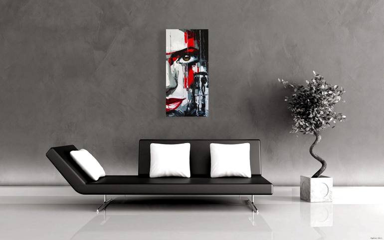 Original Fine Art Love Painting by Lana Frey