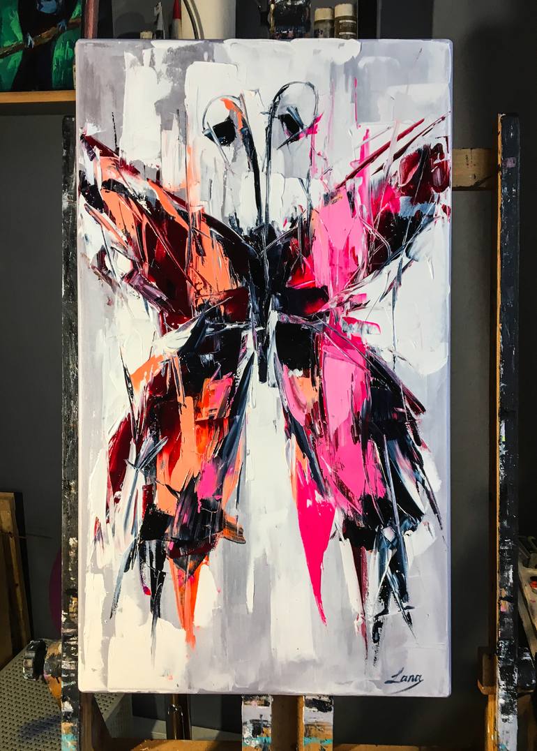 Original Abstract Nature Painting by Lana Frey