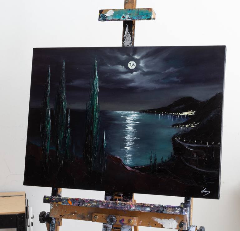 Original Impressionism Landscape Painting by Lana Frey