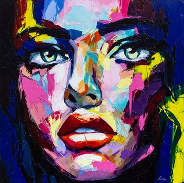 Original Expressionism Women Paintings by Lana Frey