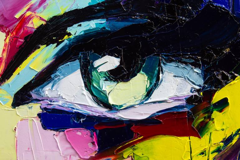Original Expressionism Women Painting by Lana Frey