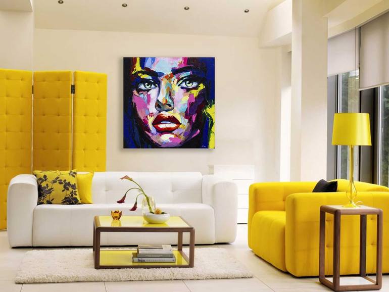 Original Expressionism Women Painting by Lana Frey