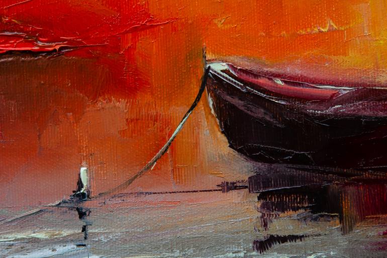 Original Impressionism Landscape Painting by Lana Frey