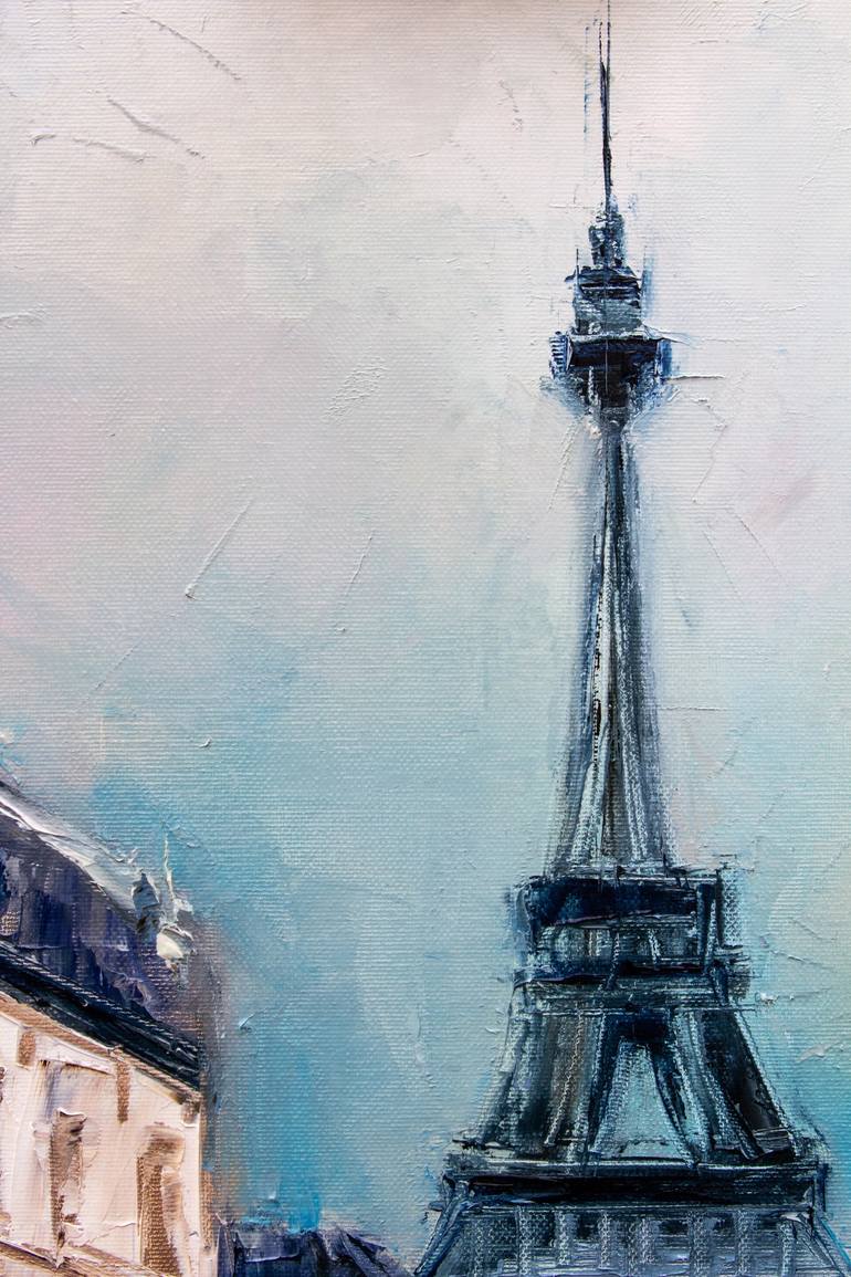 Original Impressionism Cities Painting by Lana Frey