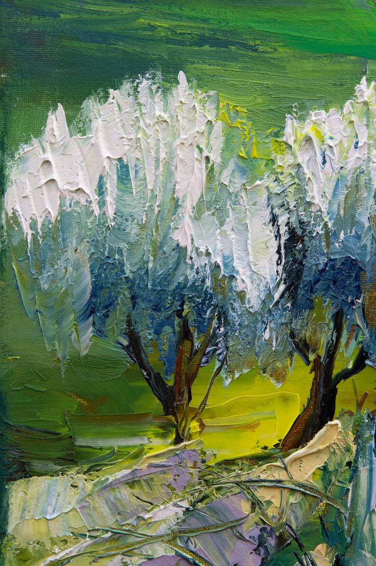 Original Impressionism Landscape Painting by Lana Frey