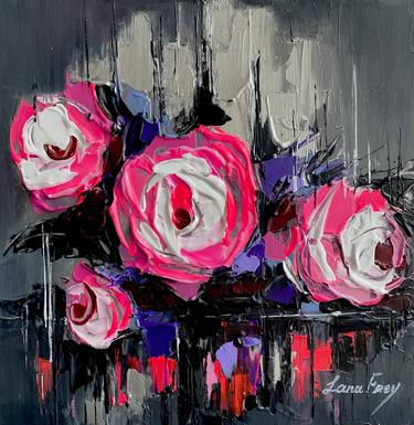 Original Impressionism Floral Paintings by Lana Frey