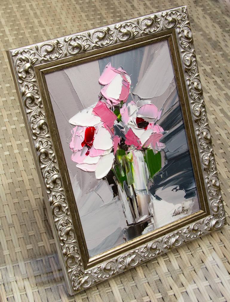 Original Impressionism Floral Painting by Lana Frey