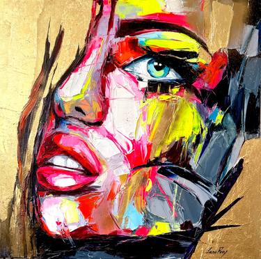 Original Expressionism Portrait Paintings by Lana Frey