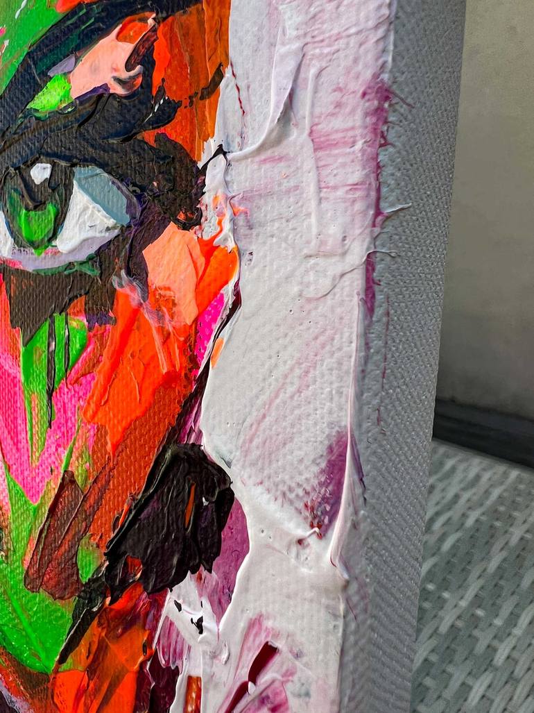 Original Pop Art People Painting by Lana Frey