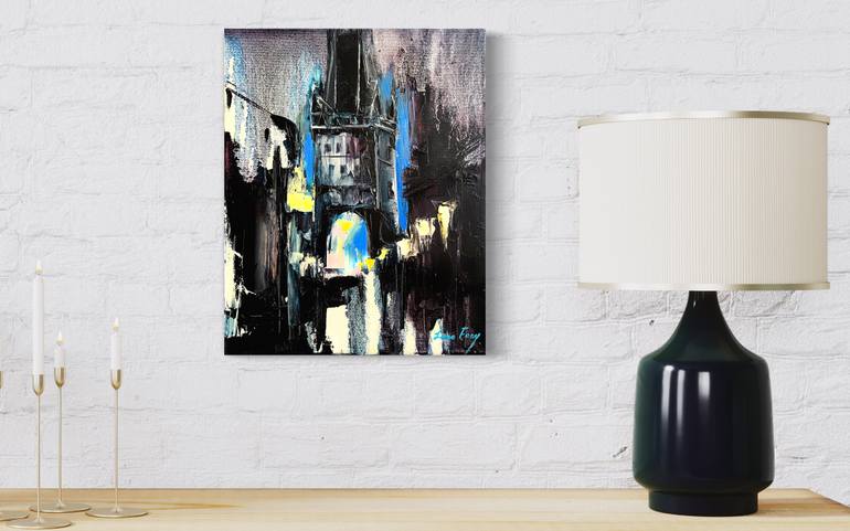 Original Expressionism Landscape Painting by Lana Frey