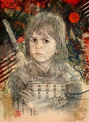 Original Children Printmaking by Ladislav Hubert