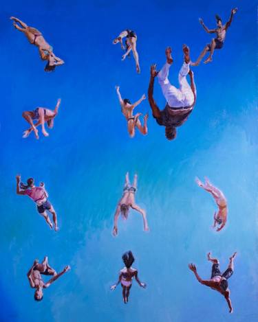 Original Contemporary Performing Arts Painting by Nicholas Stedman