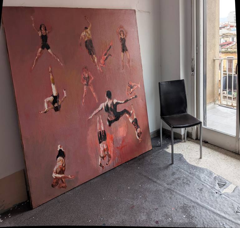 Original Figurative Performing Arts Painting by Nicholas Stedman