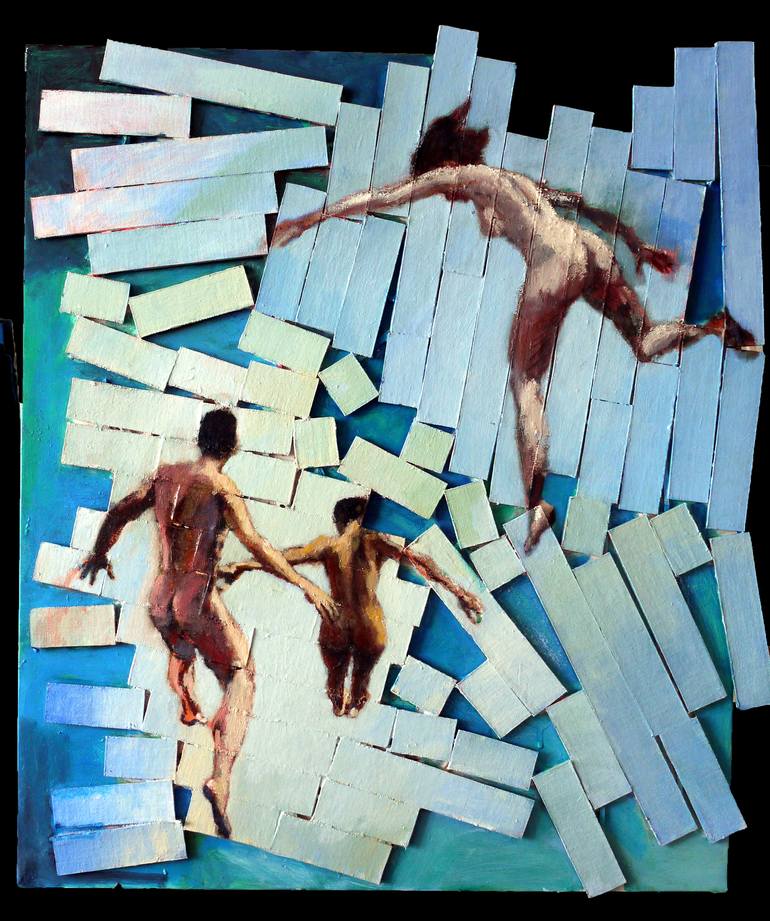 Print of Figurative Body Paintings by Nicholas Stedman