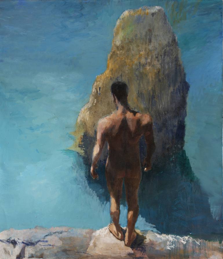 Original Nude Painting by Nicholas Stedman