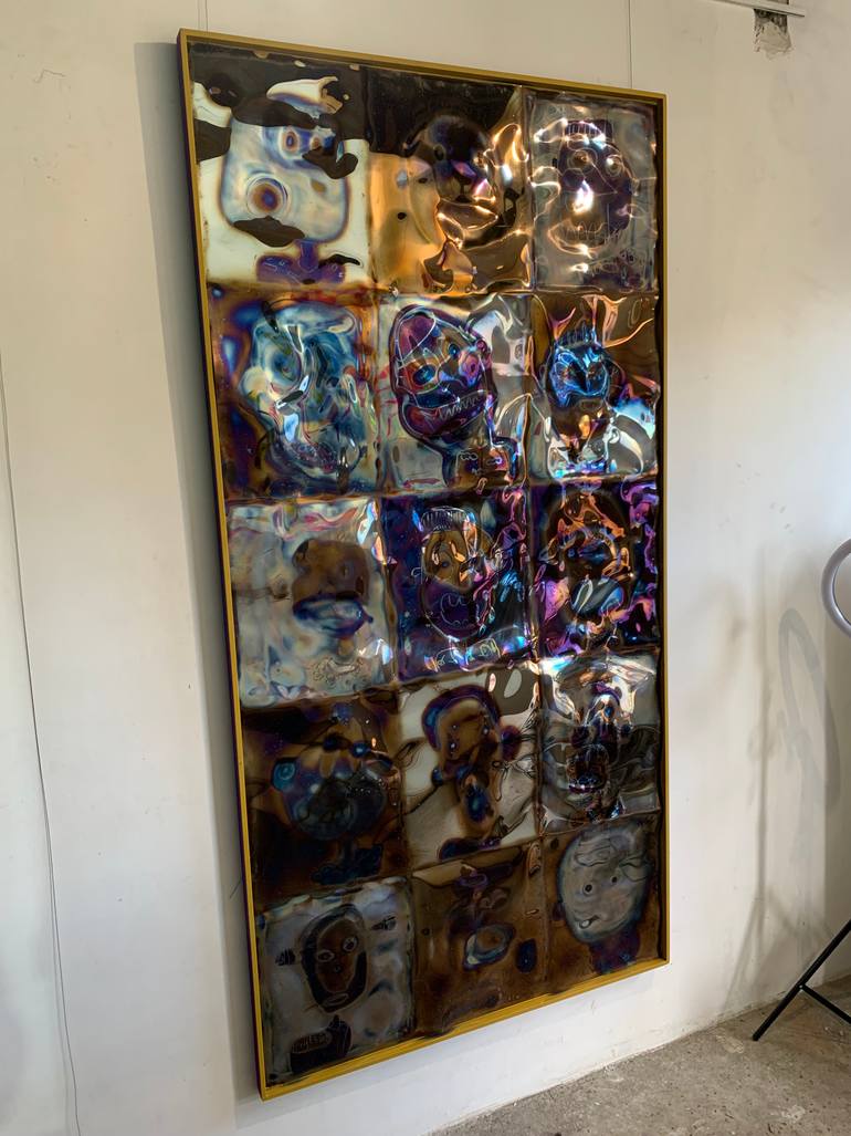 Original 3d Sculpture Abstract Sculpture by Petro Hrytsiuk