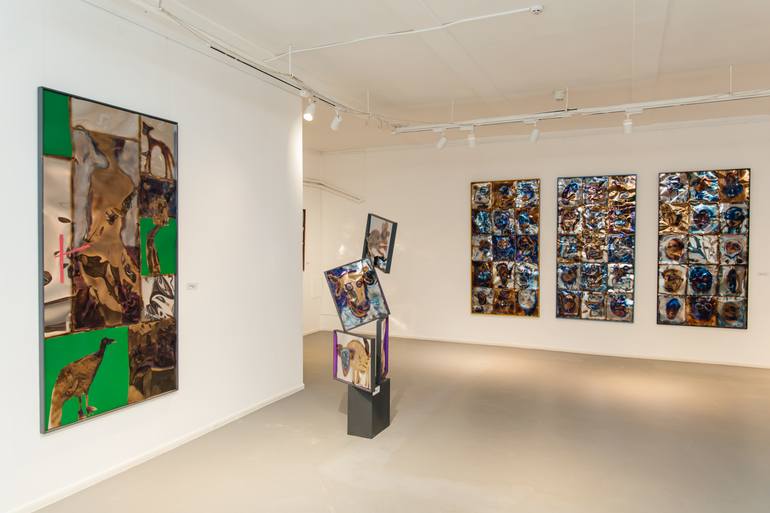 Original Minimalism Abstract Sculpture by Petro Hrytsiuk