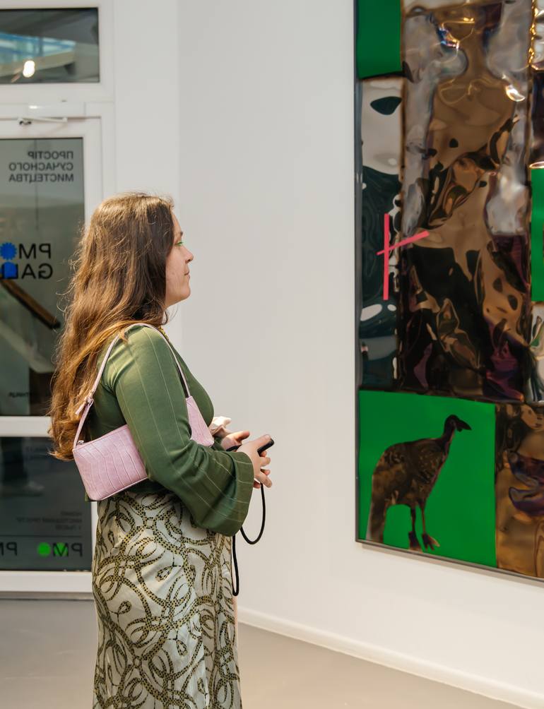 Original Minimalism Abstract Sculpture by Petro Hrytsiuk