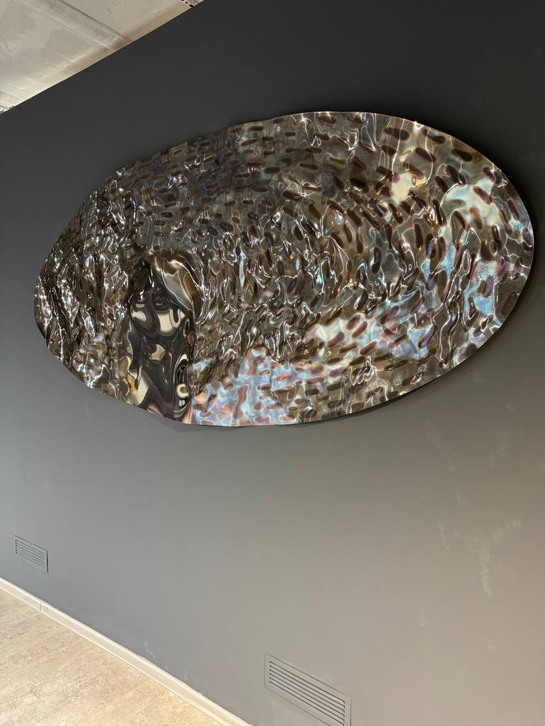Original Abstract Expressionism Abstract Sculpture by Petro Hrytsiuk