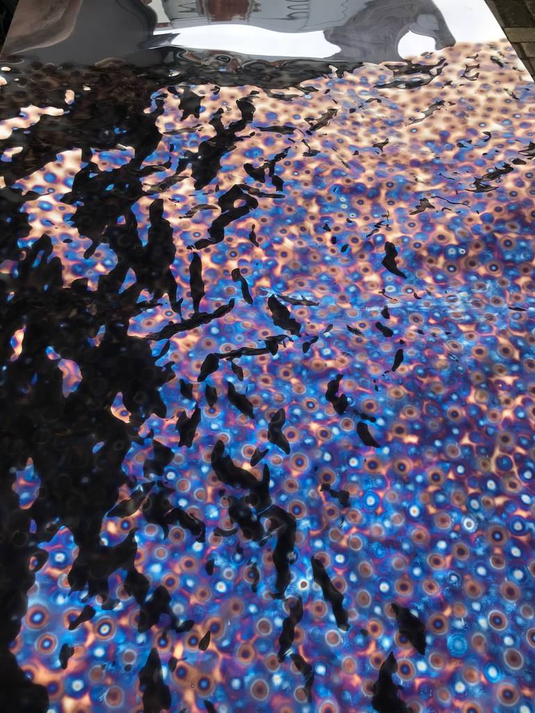 Original Abstract Expressionism Abstract Sculpture by Petro Hrytsiuk