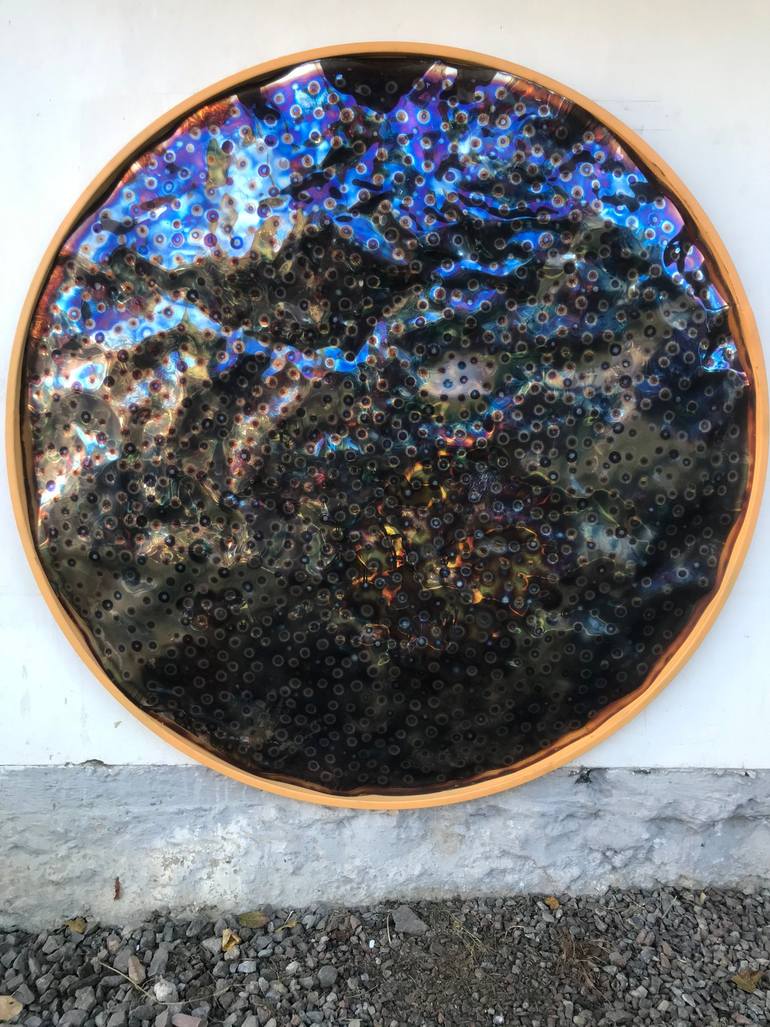 Original Fine Art Abstract Sculpture by Petro Hrytsiuk