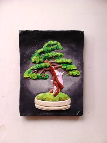 Print of Realism Tree Sculpture by Dennis Tolentino