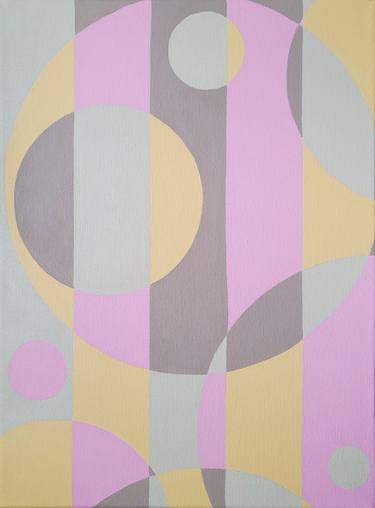 Original Abstract Geometric Paintings by Tania Os
