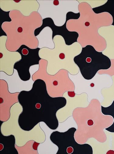 Original Floral Paintings by Herstein Art