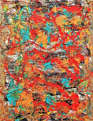 Original Abstract Paintings by Herstein Art