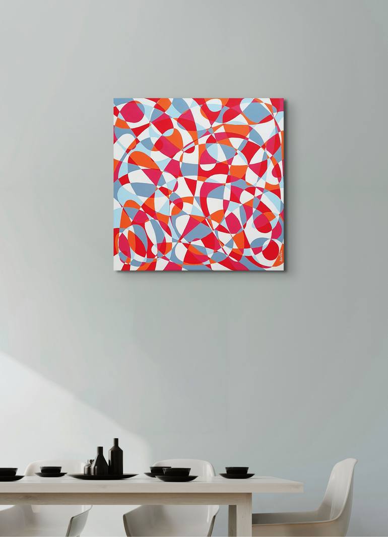 Original Modern Abstract Painting by Tania Os