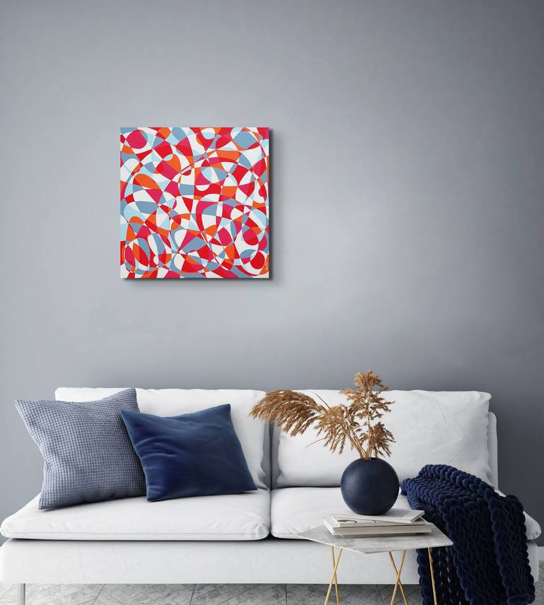 Original Modern Abstract Painting by Tania Os