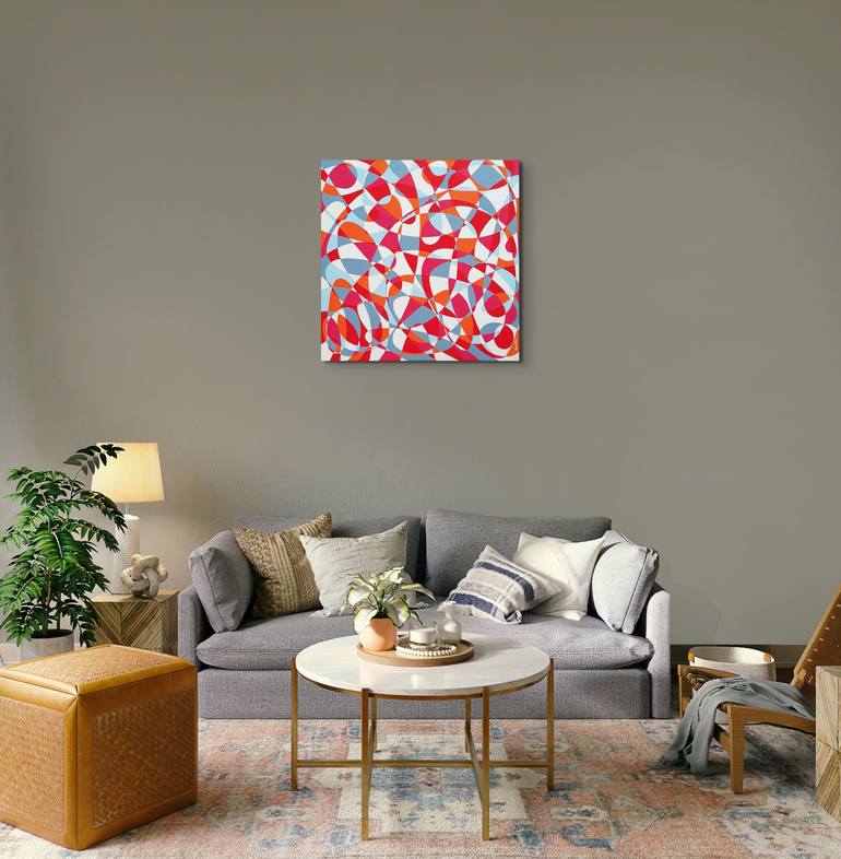 Original Modern Abstract Painting by Tania Os
