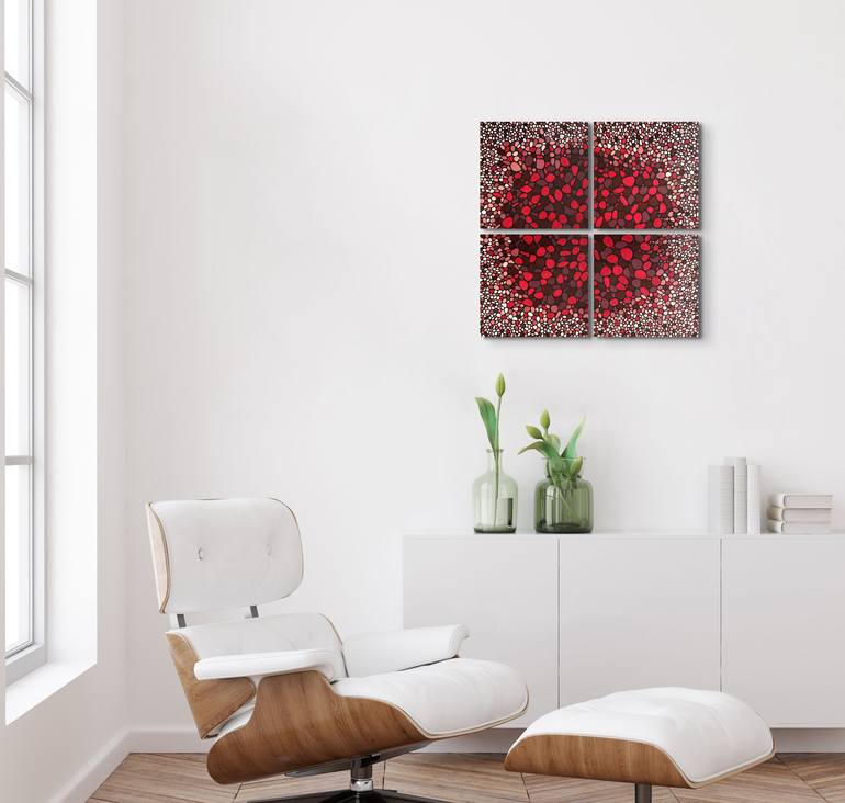 Original Modern Abstract Painting by Tania Os