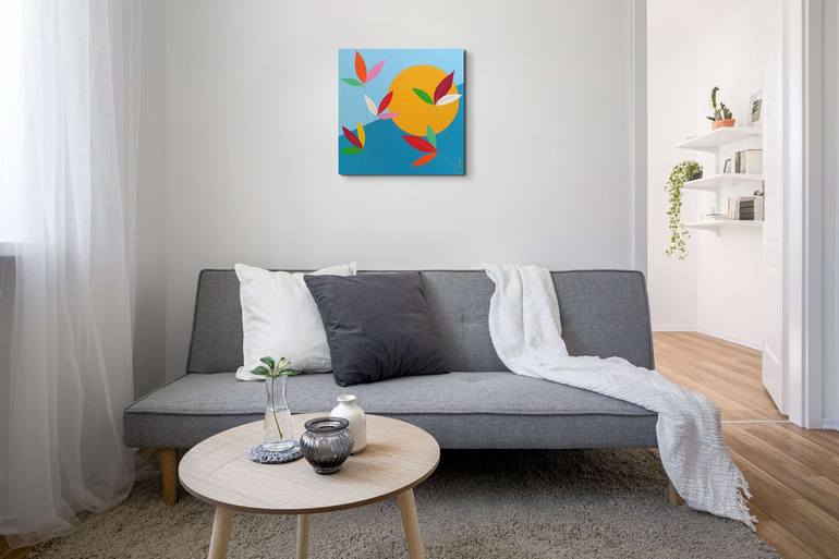 Original Illustration Abstract Painting by Tania Os