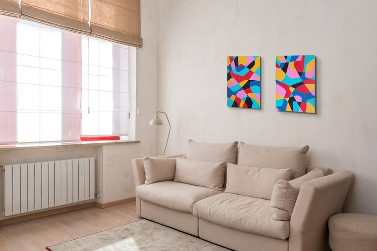 Original Contemporary Abstract Painting by Tania Os