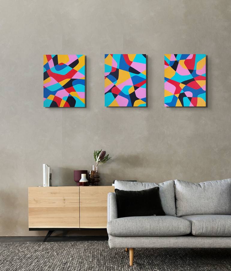 Original Contemporary Abstract Painting by Tania Os