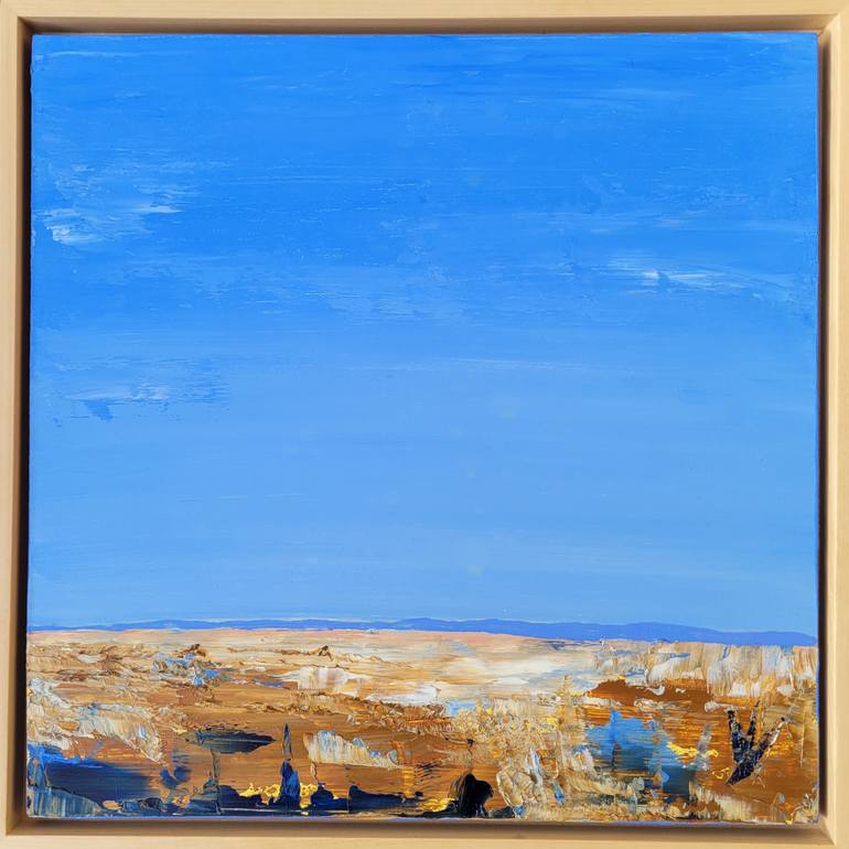 Original Impressionism Landscape Painting by Kim Roberts