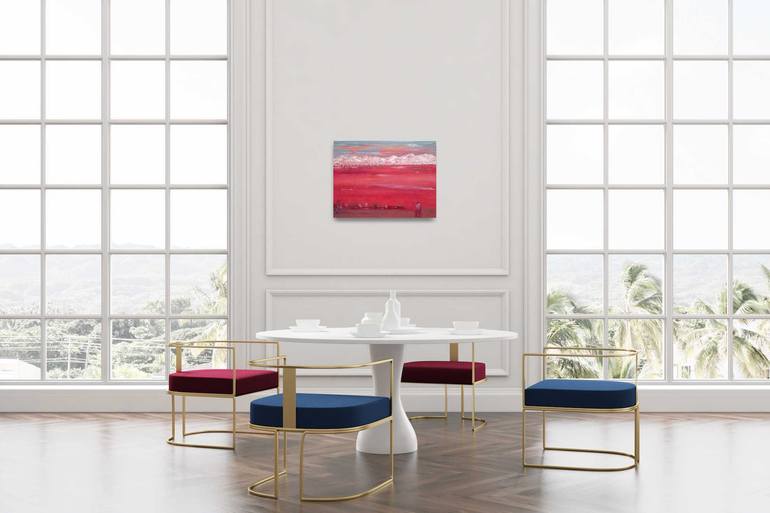 Original Abstract Expressionism Landscape Painting by Kim Roberts