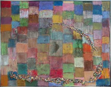 Original Abstract Painting by Carlo Alacchi