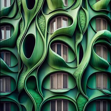 Original Abstract Architecture Photography by YVONN ZUBAK