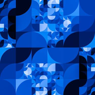 blue abstract structure thumb