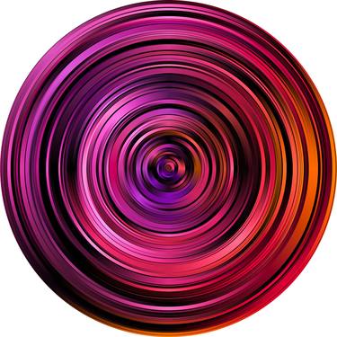 colorfield abstract circle wall art thumb