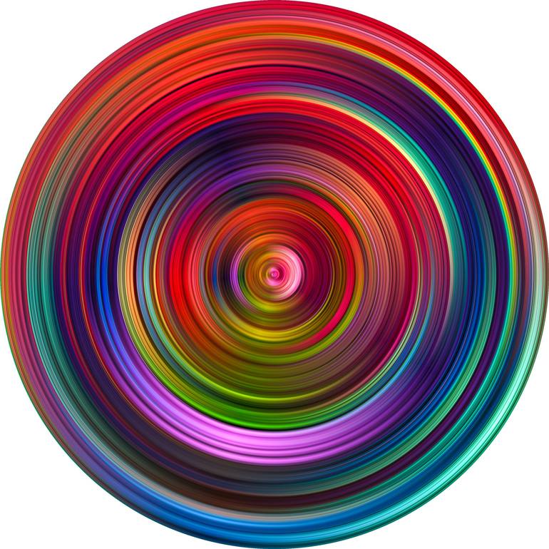 Original Abstract Geometric Sculpture by Yvonn Zubak