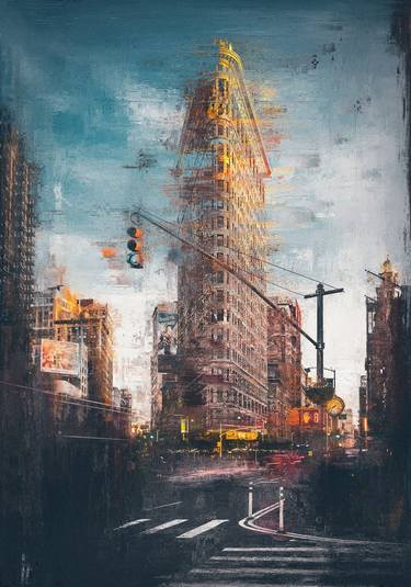 Flatiron Building / Manhattan NYC - Limited Edition of 1 thumb