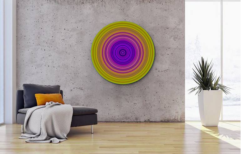 Original Abstract Geometric Sculpture by Yvonn Zubak