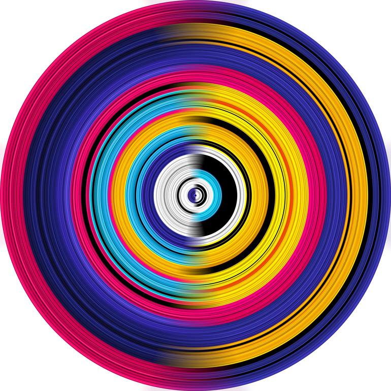 Original Pop Art Abstract Sculpture by Yvonn Zubak