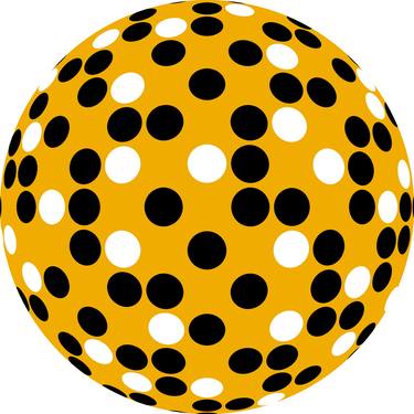 abstract circle dot thumb