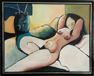 Original Impressionism Nude Paintings by Michele Zuzalek