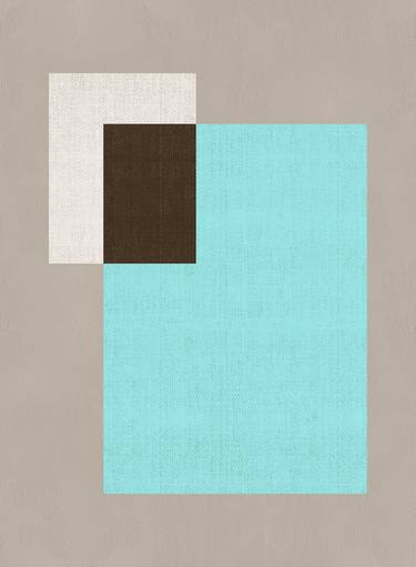 Print of Abstract Geometric Digital by Susana Paz