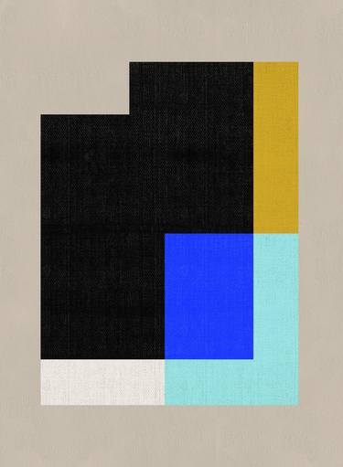 Print of Abstract Geometric Digital by Susana Paz